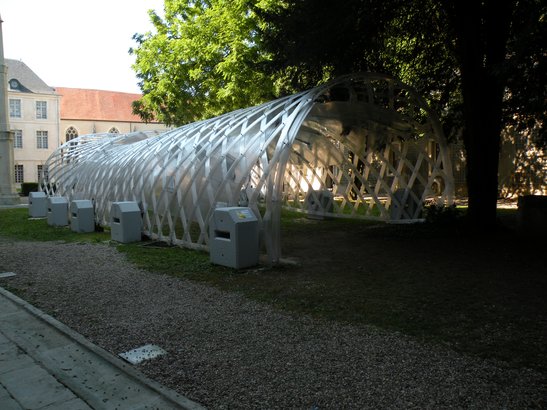  structure architecturale contemporaine, musée lorrain